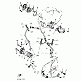 Схема узла: Масляный насос (MARIN GEAR) Yamaha XTZ660 Tenere