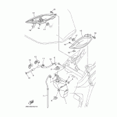 Схема вузла: Бічна кришка Yamaha TDM900