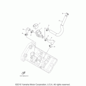 Схема узла: Система индукции воздуха Yamaha FJ09 FJ-09