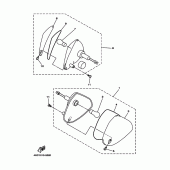 Схема вузла: Поворотники Yamaha YP250 Majesty DX