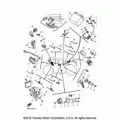 Схема вузла: Електроустаткування 2 Yamaha YZF-R1 R1S Limited Edition