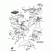 Схема узла: Крыло Yamaha BT1100 Bulldog