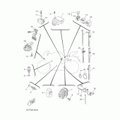 Схема вузла: Електроустаткування 2 Yamaha YZF-R125