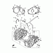 Схема вузла: Картер двигуна Yamaha XT600 XT600