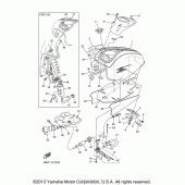 Схема узла: Топливный бак Yamaha XVS650 V-Star Custom