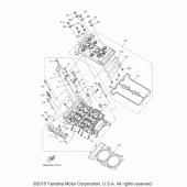 Схема вузла: Головка циліндра Yamaha XTZ1200 Super Tenere