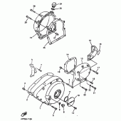 Схема вузла: Кришки картера 1 Yamaha XVZ1300 Royal Star