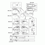 Схема вузла: Графіка та Емблема Yamaha XVS250 Drag Star