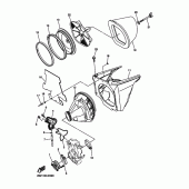 Схема вузла: Впускна система Yamaha YZ450F YZ450F