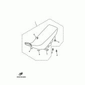 Схема узла: Сиденье Yamaha TTR225 TT-R225