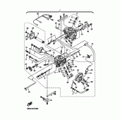 Схема вузла: Карбюратор Yamaha XVS650 Drag Star Silverado