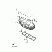 Схема вузла: Циліндр Yamaha XJR1300
