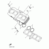 Схема узла: Цилиндр Yamaha XJ900 Diversion