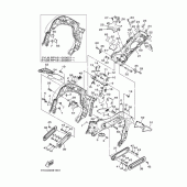 Схема вузла: Рама 2 Yamaha MT01 MT-01