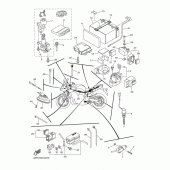 Схема вузла: Електроустаткування 2 Yamaha FZ8 FZ8 FAZER