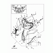 Схема вузла: Фара Yamaha MT09/MTN850 MT-09 Tracer