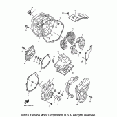 Схема вузла: Кришки картера 1 Yamaha YZF-R1 R1S Limited Edition