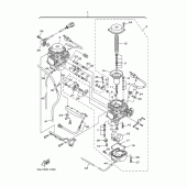 Схема вузла: Карбюратор Yamaha XP500 T-MAX