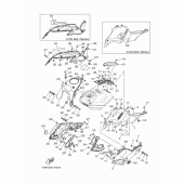 Схема вузла: Бак паливний 2 Yamaha MT07/ MTT690 MT-07