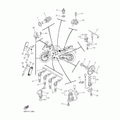 Схема узла: Электрооборудование 1 Yamaha FZ8 FZ8 FAZER