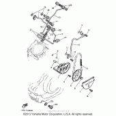 Схема узла: Масляный насос Yamaha XV1100 Virago