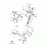 Схема узла: Рулевой механизм Yamaha XG250 TRICKER