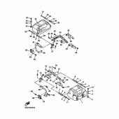 Схема узла: Saddlebag 1 Yamaha XVZ1300 Royal Star Tour Classic