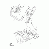 Схема узла: Выхлопная система Yamaha YZF-R6/ YZF600 R6