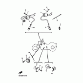 Схема узла: Электрооборудование 2 Yamaha XVS650 Drag Star Classic