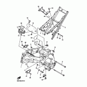 Схема вузла: Рама Yamaha FZ1 FZ1 FAZER (S-TYPE ABS)