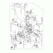 Схема узла: Карбюратор Yamaha WR450F