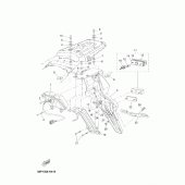 Схема вузла: Задний фонарь (Стоп-сигнал) Yamaha XT660 XT660Z Tenere