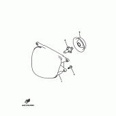 Схема вузла: Фара Yamaha YP250 Majesty