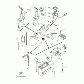 Схема узла: Электрооборудование 1 Yamaha YBR125