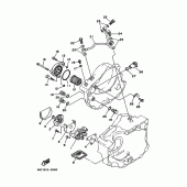Схема вузла: Насос масляний Yamaha TT250R TT-R