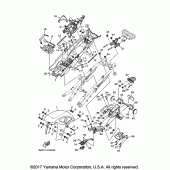 Схема узла: Крыло Yamaha FZ10/ MTN1000 FZ-10