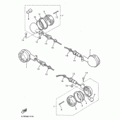 Схема узла: Поворотники Yamaha VMX12 V-MAX