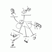 Схема узла: Электрооборудование 2 Yamaha YBR125