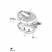 Схема узла: Панель приборов Yamaha FZ6 FZ6 (Naked)