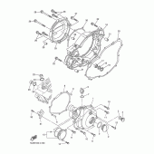 Схема узла: Крышки картера 1 Yamaha WR250 WR250F