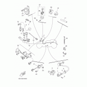 Схема узла: Электрооборудование 2 Yamaha YP400 X-MAX 400