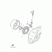 Схема вузла: Генератор Yamaha TTR110 TT-R110