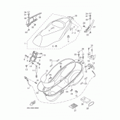 Схема узла: Сиденье Yamaha YP250 X-MAX