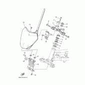 Схема узла: Рулевой механизм Yamaha TTR110 TT-R110