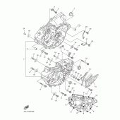 Схема вузла: Картер двигуна Yamaha YZ450F YZ450F