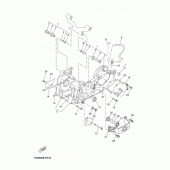 Схема вузла: Картер двигуна Yamaha YP250 X-MAX