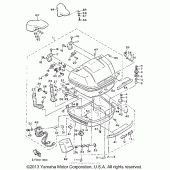 Схема узла: Trabel bag Yamaha XVZ1300 Venture Royale