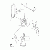 Схема узла: Масляный насос Yamaha FZ6 FZ6 (Naked)
