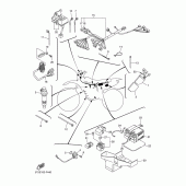Схема вузла: Електроустаткування 1 Yamaha WR450F