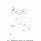Схема вузла: Масляний насос Yamaha TTR110 TT-R110